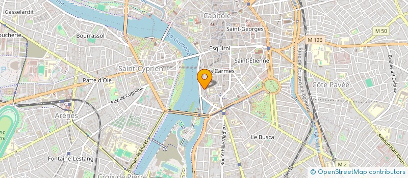 localisation de l'entreprise GESTION CREDIT EXPERT  TOULOUSE