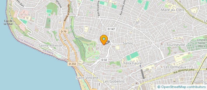 localisation de l'entreprise GESTION D'HABITATION PAR LA LOCATION  LE HAVRE