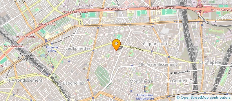 localisation de l'entreprise GESTION DABOUDET AUBLE DELAY  PARIS