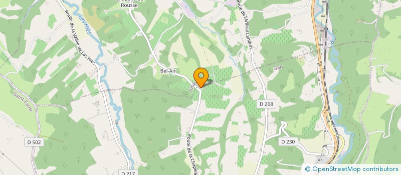 localisation de l'entreprise GESTION DE CAPITAL VITICOLE FRANCE  GAN