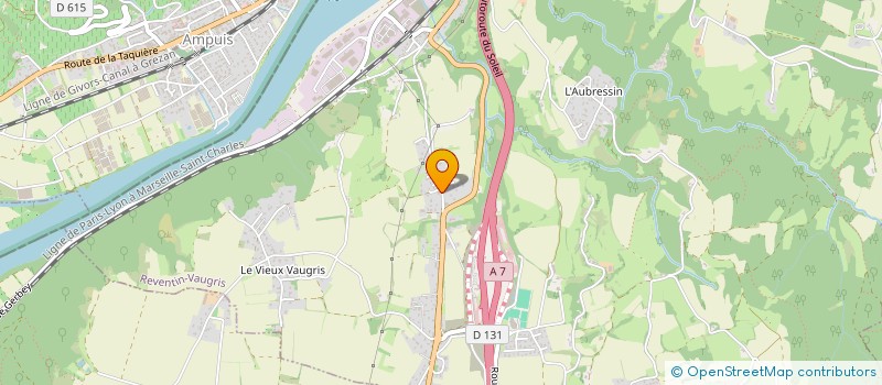 localisation de l'entreprise GESTION DE L'EXTREME à REVENTIN-VAUGRIS