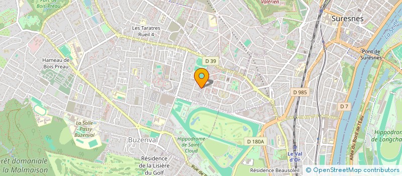 localisation de l'entreprise GESTION DE PROJET à RUEIL-MALMAISON