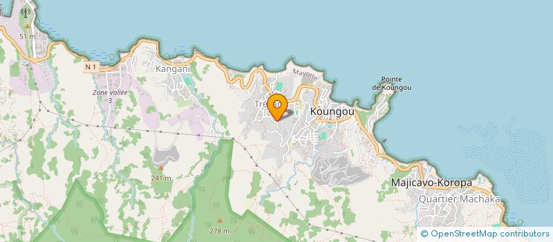 localisation de l'entreprise GESTION DES AFFAIRES ET ACCOMPAGNEMENT à KOUNGOU