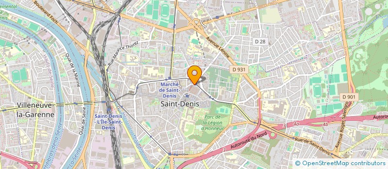 localisation de l'entreprise GESTION DES RESISDENCES HOTELIERES DIONYSIENNES à SAINT-DENIS