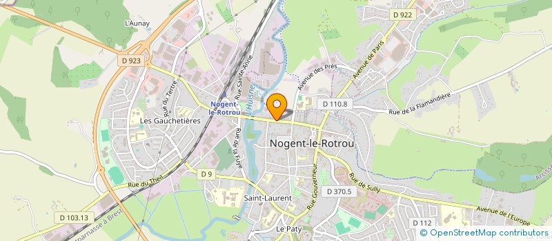 localisation de l'entreprise GESTION DEVELOPPEMENT IMMOBILIER  VILLEMOMBLE