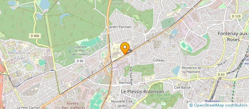 localisation de l'entreprise GESTION DEVELOPPEMENT SERVICES à CLAMART