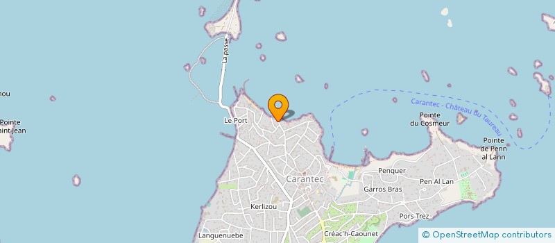 localisation de l'entreprise GESTION DU PATRIMOINE MARITIME à CARANTEC