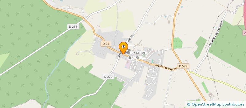 localisation de l'entreprise GESTION ENSEIGNEMENT CATHOL SAINTE MARIE  SAINT-GATIEN-DES-BOIS