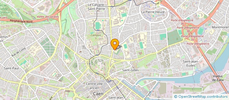 localisation de l'entreprise GESTION ENSEIGNEMENT CATHOLIQUE à CAEN