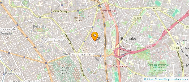 localisation de l'entreprise GESTION ET COMPETENCE IMMOBILIERES  PARIS