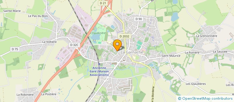 localisation de l'entreprise GESTION ET SERVICES DE L'EQUAIZIERE à LA GARNACHE