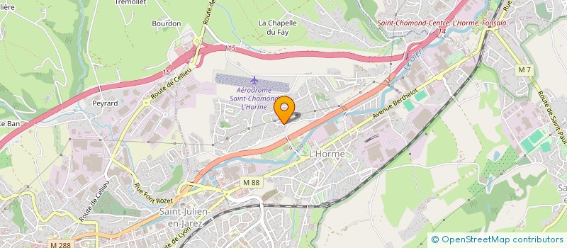 localisation de l'entreprise GESTION ET TRANSACTION IMMOBILIERE  L'HORME