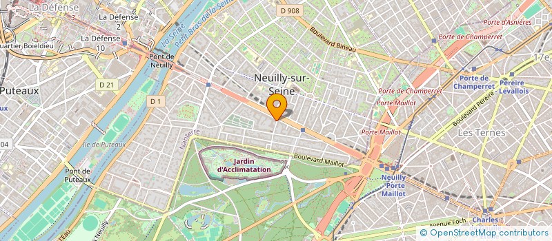 localisation de l'entreprise GESTION ET TRANSACTION SEQUANA à NEUILLY-SUR-SEINE