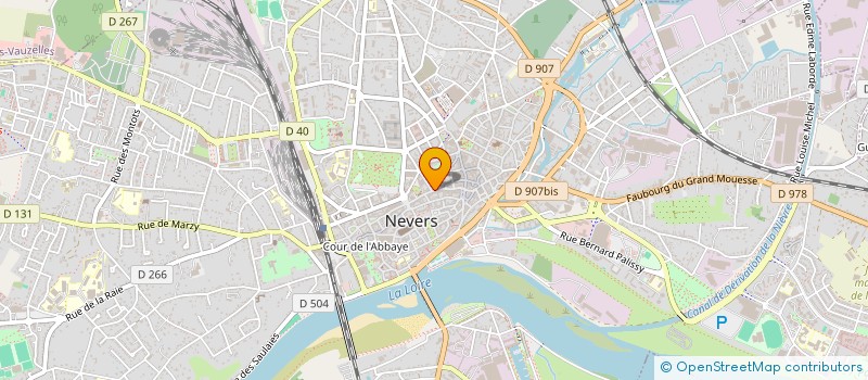 localisation de l'entreprise GESTION ET TRANSACTIONS IMMOBILIERES à NEVERS