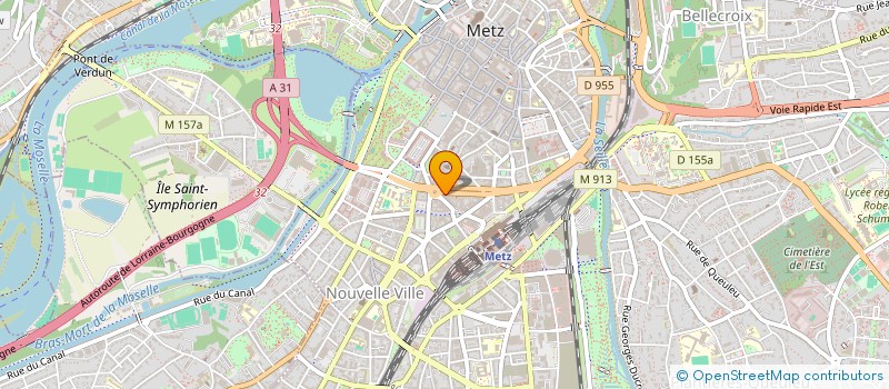 localisation de l'entreprise GESTION ETUDE CONSTR MAITRISE à METZ