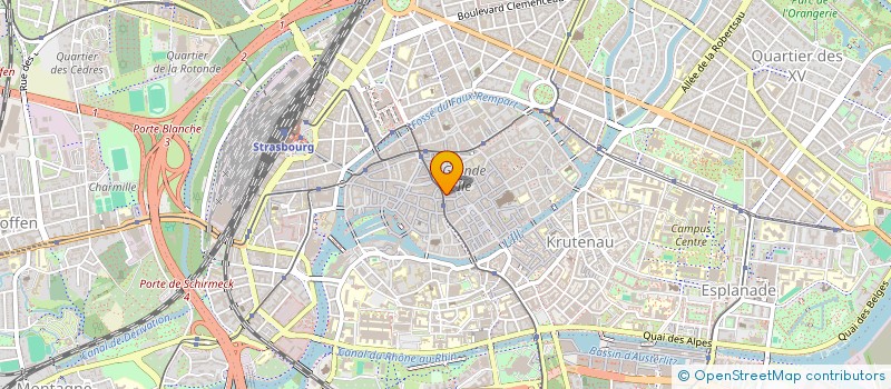 localisation de l'entreprise GESTION ETUDES ACTUARIEL MOSEL à STRASBOURG
