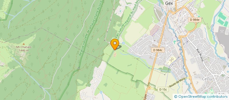 localisation de l'entreprise GESTION ETUDES COMMERCIALIS PROMOTION  GEX