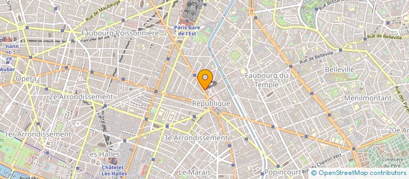 localisation de l'entreprise GESTION EXPERTISE COMPTABLE MARTY  PARIS