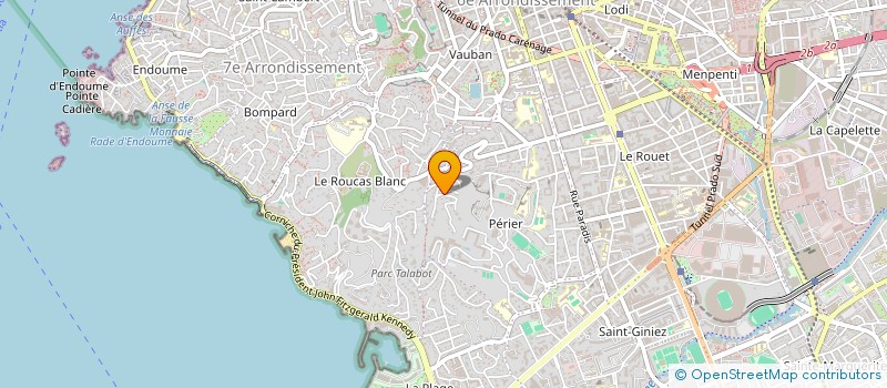 localisation de l'entreprise GESTION EXPLOITATION DE PRESSINGS ORION  MARSEILLE