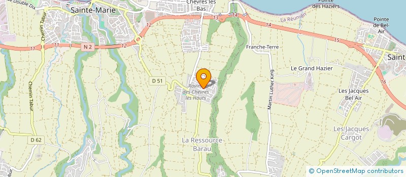 localisation de l'entreprise GESTION FACTURATION LOGISTIQUE à SAINTE MARIE