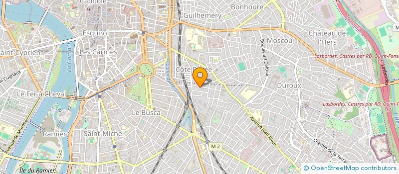 localisation de l'entreprise GESTION FAITE POUR VOUS à TOULOUSE