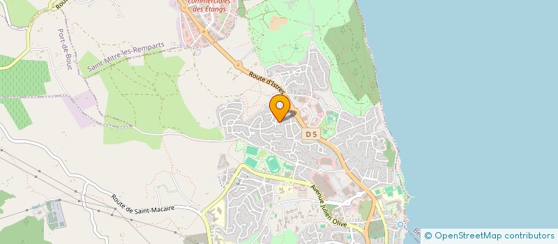 localisation de l'entreprise GESTION FINANCE ADMINISTRATIF  MARTIGUES