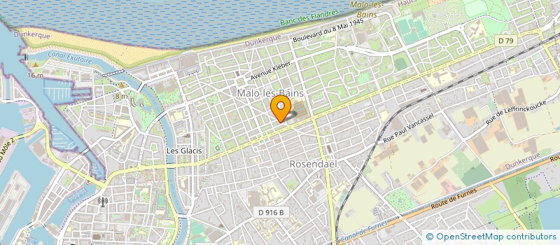 localisation de l'entreprise GESTION FINANCIERE ET PARTICIPATIONS à DUNKERQUE