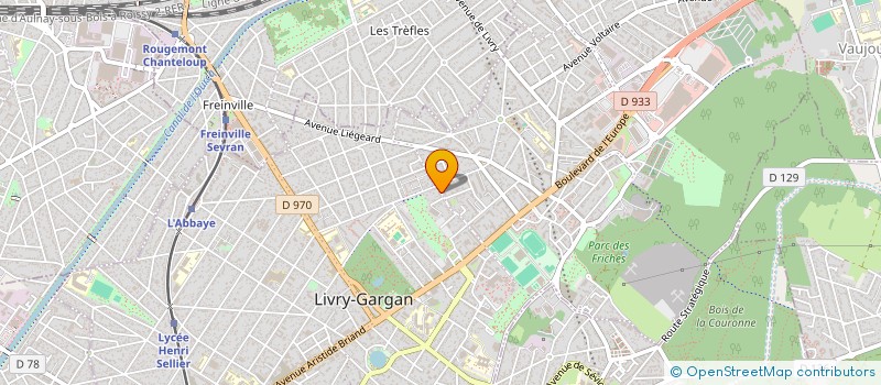 localisation de l'entreprise GESTION GENERALE ENTREPRISE à LIVRY-GARGAN
