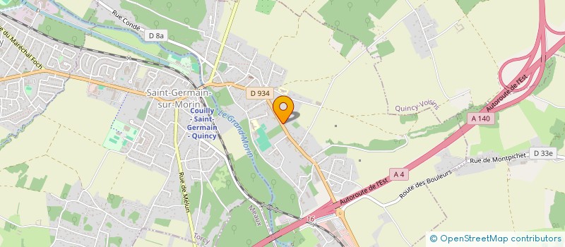 localisation de l'entreprise GESTION GROUPE LEVILLAIN à COUILLY-PONT-AUX-DAMES