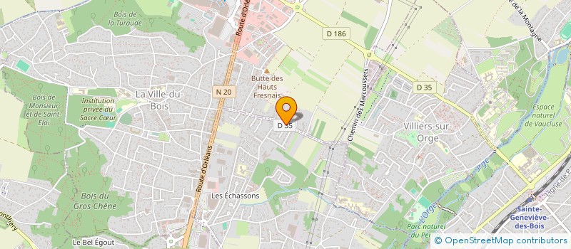 localisation de l'entreprise GESTION HOPITAL PRIV GERIAT MAGNOLIAS à BALLAINVILLIERS