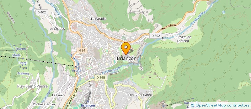 localisation de l'entreprise GESTION HOTELIERE DU BRIANCONNAIS  BRIANCON