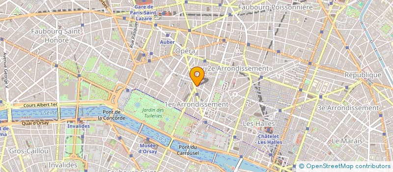 localisation de l'entreprise GESTION IMMOB FRANCE AFRIQUE à PARIS