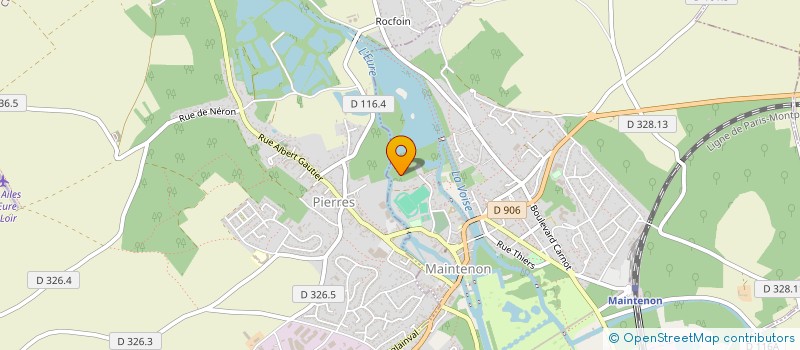 localisation de l'entreprise GESTION IMMOBILIERE CARAVANIN à MAINTENON