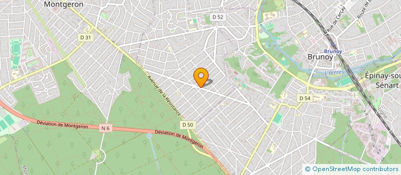 localisation de l'entreprise GESTION IMMOBILIERE & CONSULTING à YERRES