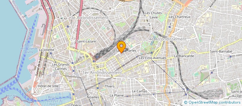 localisation de l'entreprise GESTION IMMOBILIERE COSTABEL à MARSEILLE