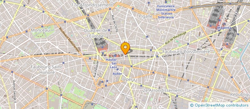 localisation de l'entreprise GESTION IMMOBILIERE ET FINANCIERE OUTRE-MER  PARIS