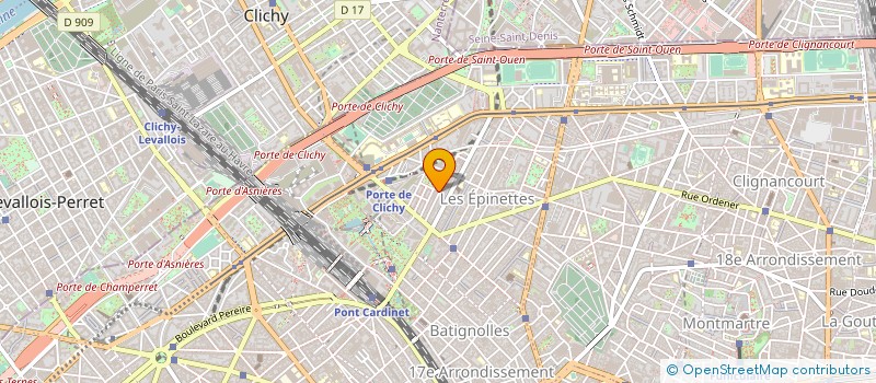 localisation de l'entreprise GESTION IMMOBILIERE MODERNE  PARIS