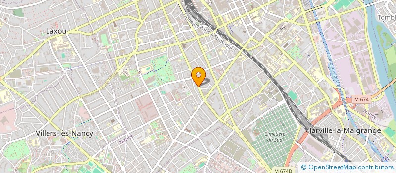 localisation de l'entreprise GESTION IMMOBILIERE NANCEIENNE  NANCY
