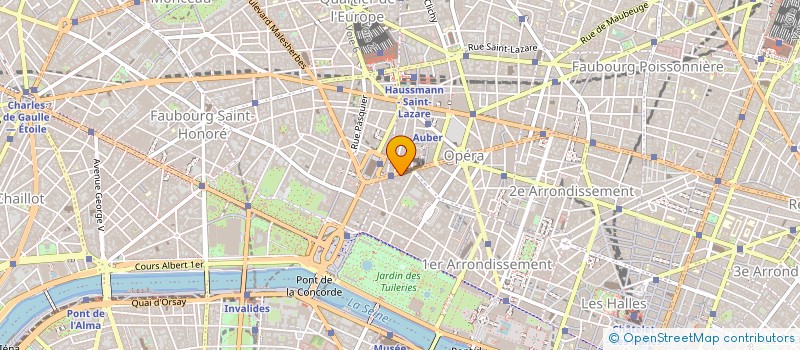 localisation de l'entreprise GESTION IMMOBILIERE PRATIQUE à PARIS