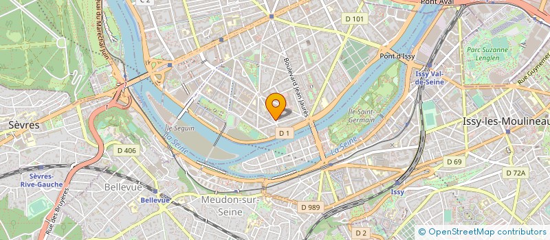 localisation de l'entreprise GESTION IMMOBILIERE PROFESSIONNELLE à BOULOGNE-BILLANCOURT