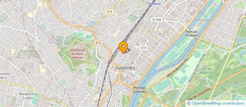 localisation de l'entreprise GESTION IMPORTATION DISTRI INTERNATIONAL à SURESNES