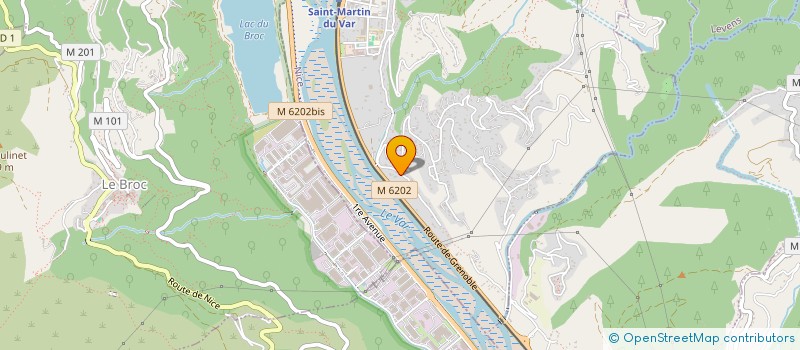 localisation de l'entreprise GESTION INCENTIVE  SAINT-MARTIN-DU-VAR