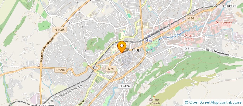 localisation de l'entreprise GESTION INFORMATIQUE DU SUD-EST GISE à GAP