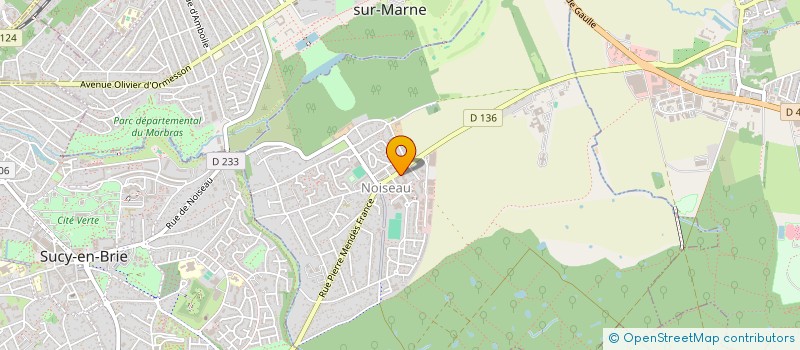 localisation de l'entreprise GESTION INTERET MOBILIER ET IMMOBILIER à NOISEAU