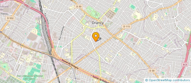 localisation de l'entreprise GESTION LEARNING à DRANCY