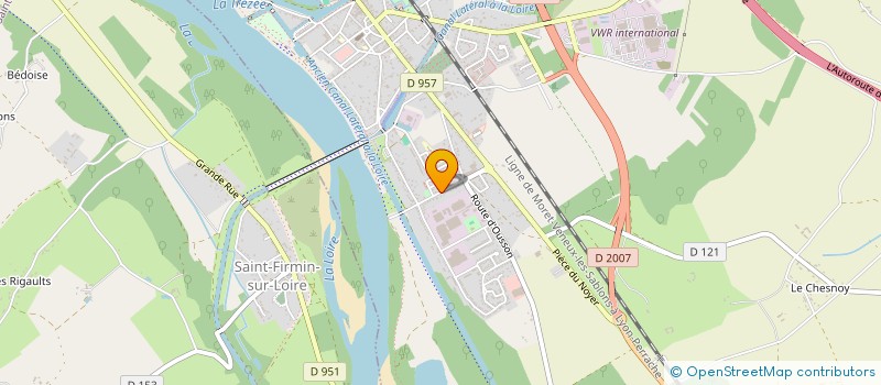 localisation de l'entreprise GESTION LIBRE PORTAGE DE PAYES EN FREE.LANCE à BRIARE