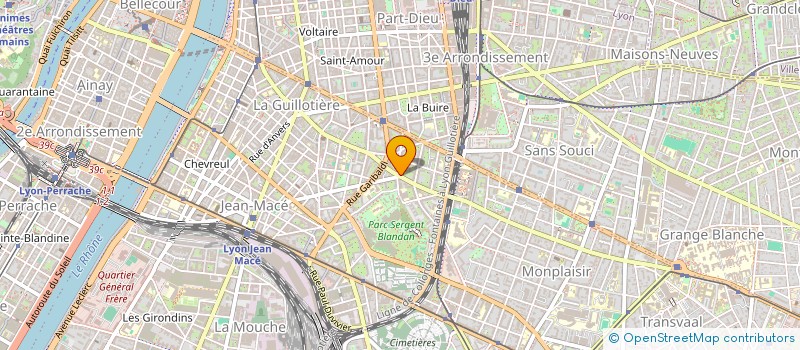 localisation de l'entreprise GESTION LOCATIVE LYON  LYON