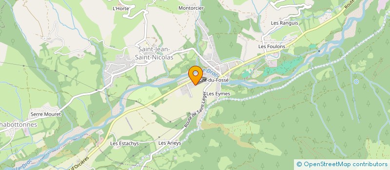 localisation de l'entreprise GESTION LOISIRS à SAINT-JEAN-SAINT-NICOLAS