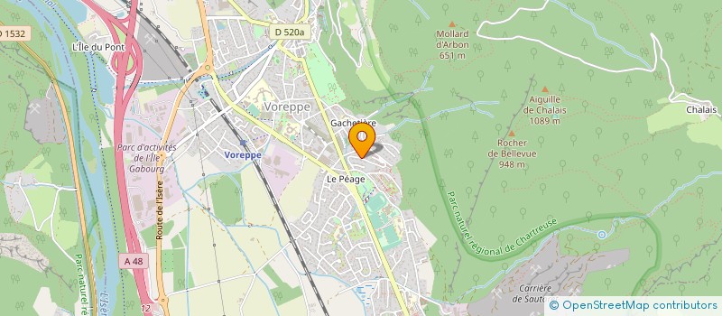 localisation de l'entreprise GESTION MAINTENANCE MATERIEL METROLOGIE à VOREPPE