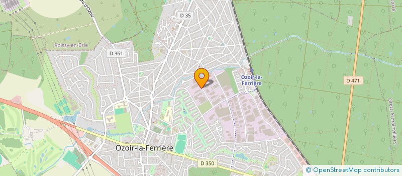 localisation de l'entreprise GESTION MATERIELS CONSTRUCTION à OZOIR-LA-FERRIERE